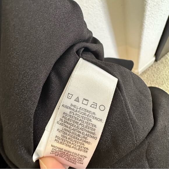 Dress The Population Tiffany Midi One Shoulder Dress in Black - Picture 5 of 5